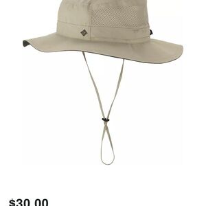 Beige Wide Brim Columbia Bora Bora Booney Hat